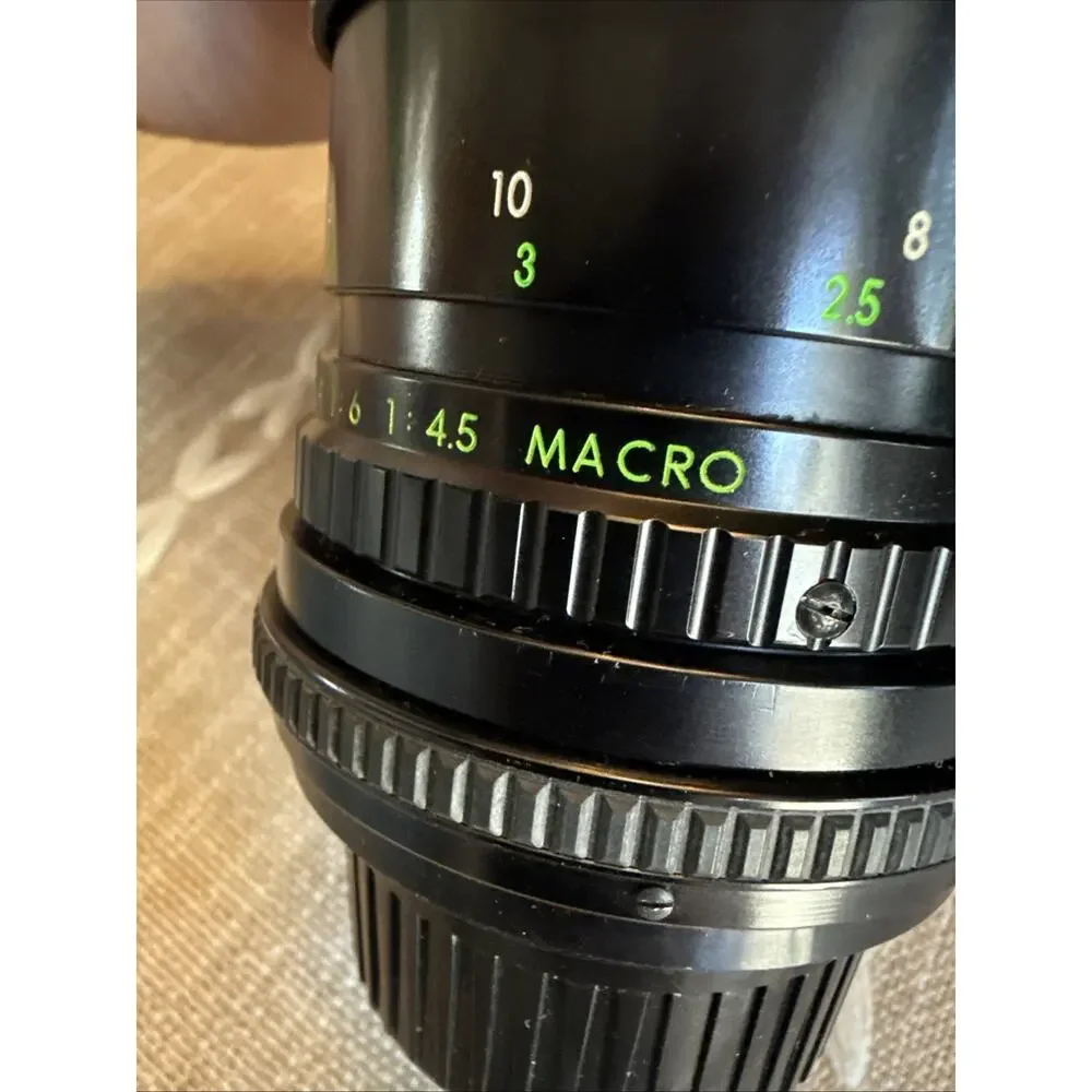 Sigma Zoom-K Macro 1:4.5 100-200 mm f4.5 Olympus Mount Camera Lens